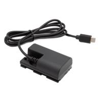 ChiliPower ACK-E6 dummy accu USB-C adapterset voor Canon, accutype LP-E6, LP-E6N en LP-E6NH - thumbnail
