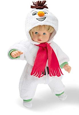 Heless Poppen winterkleding sneeuwman, 35-45 cm