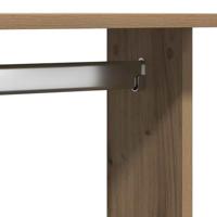 Kledingkast met plank artisanaal eikenkleurig 102 x 38 x 110 cm - thumbnail