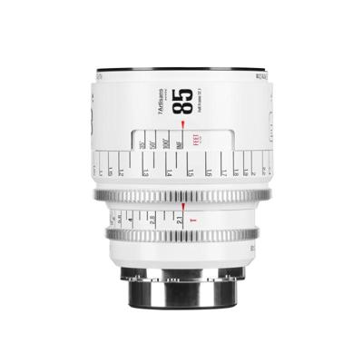 7Artisans INFINTE 85mm T2.1 Full-Frame Wit - EF-mount