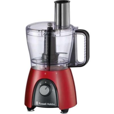 Keukenmachine - RUSSEL HOBBS - Desire Red - 600 W - 2 snelheden + puls - Rood