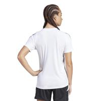 adidas Tiro 24 Trainingsshirt Dames Wit Zwart - thumbnail
