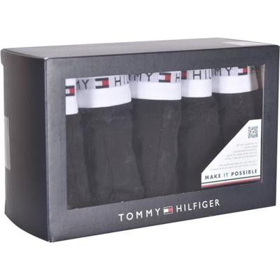 Tommy Hilfiger 5-Pack Heren slips - Black Classic - Klassieke heup onderbroeken mannen - Katoen