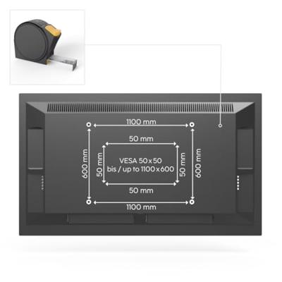 TV houder Hama 00220843 100 kg - thumbnail