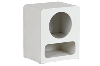 Nachtkastje Home ESPRIT Wit Hout MDF 40 x 30 x 48 cm