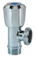 Wiesbaden Hoekstopkraan 1010 1/2x3/4 Chroom - thumbnail