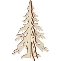 Creativ Company Kerstboom, h: 20 cm, b: 13 cm, 1 stuk - thumbnail