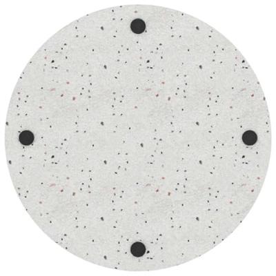 VidaXL Parasolvoet wit ø 45 x 33 cm betonkleurig