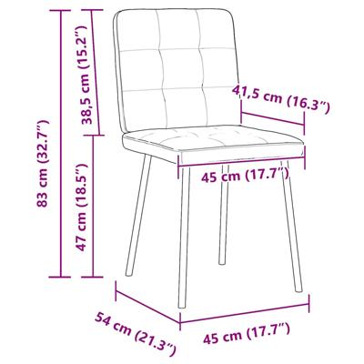 Eetkamerstoelen 4 st fluweel blauw Eetkamerstoelen 4 st fluweel blauw