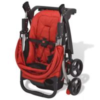 vidaXL Buggy 102x52x100 cm rood - thumbnail