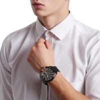 Diesel Chief chronograaf zwarte wijzerplaat roestvrij stalen Herenhorloge DZ4309 - thumbnail