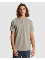 Cast Iron Regular Fit Two Tone Waffle Cpss2603852 Poloshirts 9105 Belgian Block - thumbnail