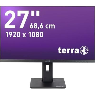 Terra PV LCD Monitor 2748W V3.1 Zwart HDMI DisplayPort USB-C GREENLINE Plus VESA Frameloos Ontwerp IPS Paneeltechnologie Permanent Hardware Low-Blue-Light