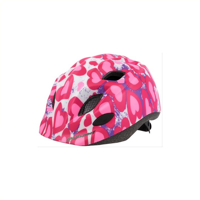 Polisport kinderhelm glitterhearts. maat: s (52/56 cm), kleur: roze - thumbnail