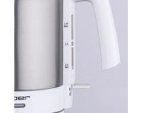 Cloer 4711 Waterkoker 1.5L 1800W RVS/Wit - thumbnail