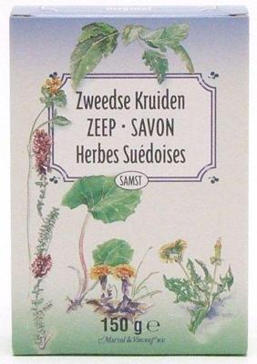 Marval&Vincent Zweedse kruiden zeep 150 Gram Marval&Vincent Zweedse kruiden zeep 150 Gram