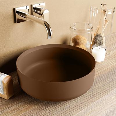 MONDIAZ COSS Waskom solid surface 36cm kleur Rust / Rust