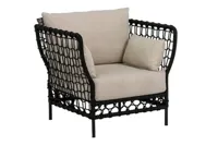 Apple Bee | Loungestoel Pure | Black Grey - thumbnail