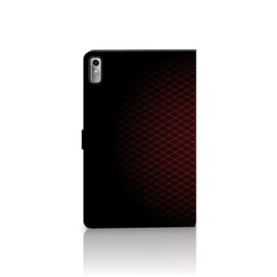 Lenovo Tab P11 Gen 2 Tablet Hoes Geruit Rood Lenovo Tab P11 Gen 2 Tablet Hoes Geruit Rood