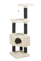 Beeztees Figado - Krabpaal - Creme - 40x40x135 cm - thumbnail