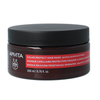 Apivita Hair Care Treatment Color Protect Hair Mask Quinoa Proteins & Honey 200ml - thumbnail