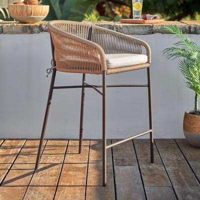 Kave Home Barkruk 'Yanet' kleur Beige (zithoogte 80cm) Kave Home Barkruk 'Yanet' kleur Beige (zithoogte 80cm)