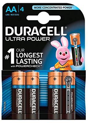 Duracell Ultra Power, AA, 4 Stuk
