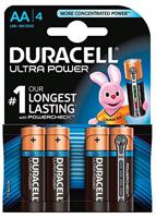 Duracell Ultra Power, AA, 4 Stuk - thumbnail