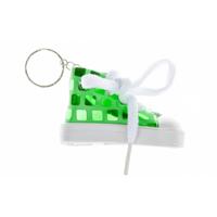 Lg-imports Sleutelhanger Gymschoen Glitter 7 Cm Groen - thumbnail