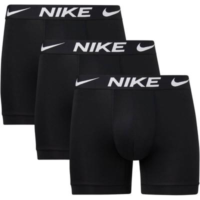 Nike Dri-FIT Ultra Stretch Micro Boxershort 3-Pack Zwart Wit Nike Dri-FIT Ultra Stretch Micro Boxershort 3-Pack Zwart Wit