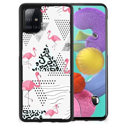 Samsung Galaxy A51 Back Cover Flamingo Triangle