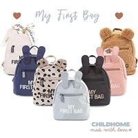 CHILDHOME "My first bag" Teddy rugzak beige - thumbnail