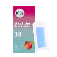 Veet Zijdezachte Benen Waxstrips - 10 Stuks - thumbnail
