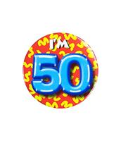 Paperdreams button klein - i'm 50 - thumbnail