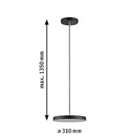 Paulmann Hildor 96782 LED-hanglamp LED 22 W Zwart (mat) - thumbnail