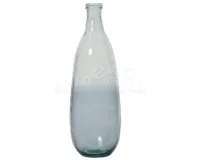Vaas Glas Blauw 41cm - thumbnail