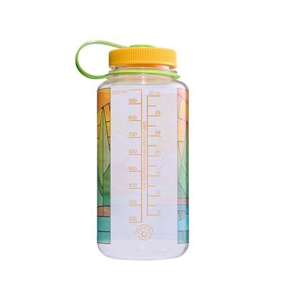 Nalgene Wide Mouth Clear Stained Glass Sustain 1L Drinkfles Nalgene Wide Mouth Clear Stained Glass Sustain 1L Drinkfles