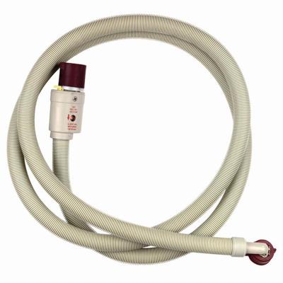 WPRO 481953028925 Toevoerslang Met Waterslot 3/4&apos;&apos; Recht - 3/4&apos;&apos; Gehoekt 90 °c 1.50 M