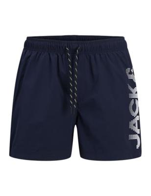 Herenzwembroek Jack & Jones JPSTMAUI JJSWIM SPLICE LOGO AKM Marineblauw - Maat: L