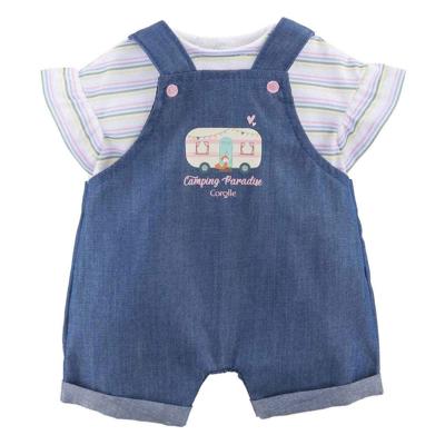 Corolle jeans overall met t-shirt kleine ontdekker - 30cm Corolle jeans overall met t-shirt kleine ontdekker - 30cm