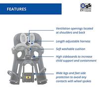 Bellelli fietsstoeltje voor freccia luxe b-fix - thumbnail