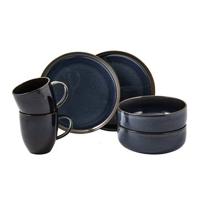 Villeroy & Boch Crafted Denim Ontbijtset 2 persoons, 6 delig - thumbnail
