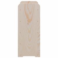 Wijnrek met bovenblad 67,5x25x60 cm massief grenenhout - thumbnail