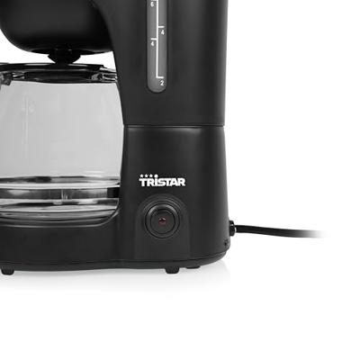Tristar Koffiezetapparaat Zwart Capaciteit koppen: 12 Glazen kan, Warmhoudfunctie