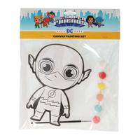 Wins Holland Canvas schilderen dc comics - flash incl penseel en 6 kleuren verf - thumbnail