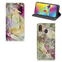 Bookcase Samsung Galaxy M20 Letter Painting - thumbnail