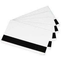 Zebra Bedrukbare plastic kaarten met magneetstrip Premier PVC HiCo Magnet Stripe (b x h) 85 mm x 54 mm Wit Set van 500 stuks - thumbnail