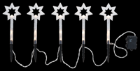 LIVARNO home Kerstverlichting tuin (Ster met steel) - thumbnail
