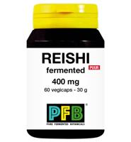 SNP Reishi fermented 400mg puur 60 Vegetarische capsules - thumbnail