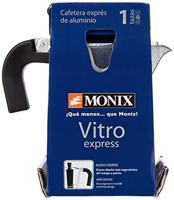 Italiaanse Koffiepot Monix Braisogona_M620001 Staal Aluminium 1 Kop - thumbnail